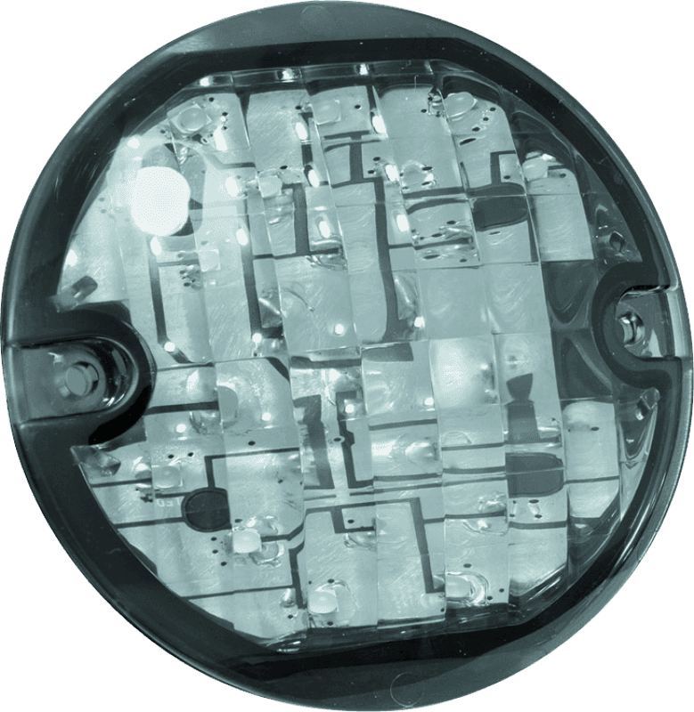 Kuryakyn — Kuryakyn LED Front Turn Signal Conversion Flat Style Insert Amber Lens - view 1
