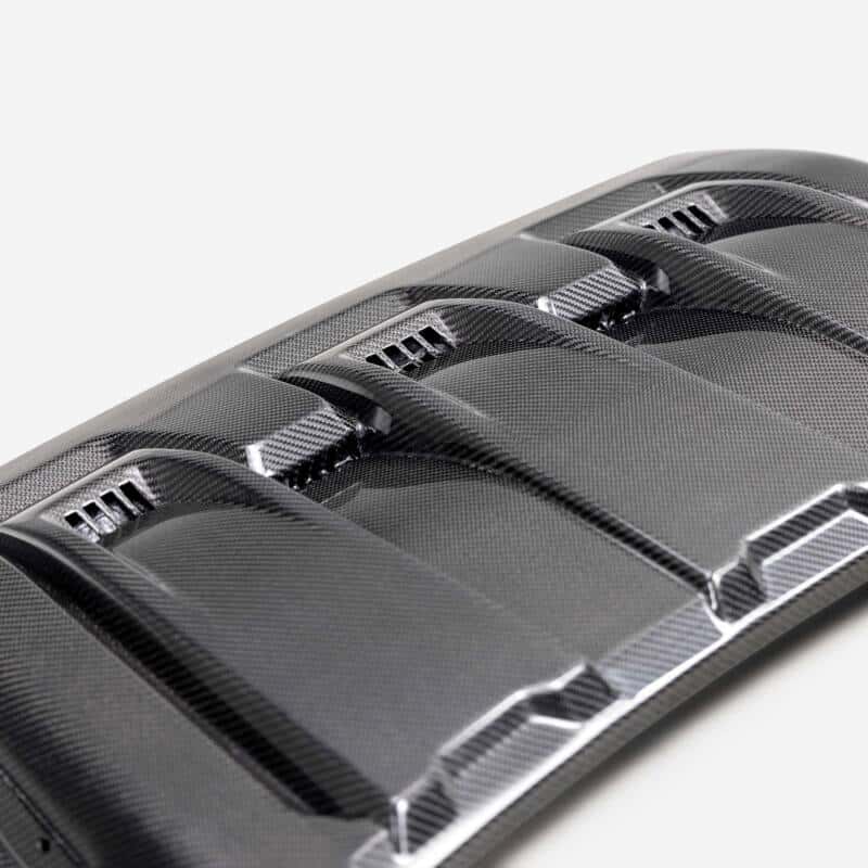 Anderson Composites — Anderson Composites 23-24 Ford F-150 Raptor R Type-OE Carbon Fiber Hood Vent - view 6