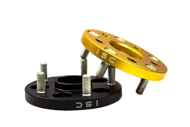 ISC Suspension — ISC Suspension 5x100 to 5x114 25mm Wheel Adapters Gold - Set of 4 - view 2