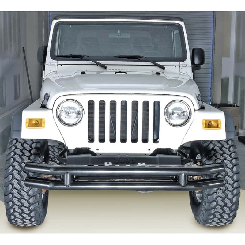 Rugged Ridge — Rugged Ridge 3in Double Tube Bumper 76-06 Jeep CJ / Jeep Wrangler
OFFROAD_BUMPERS
Bumper- Front - view 2