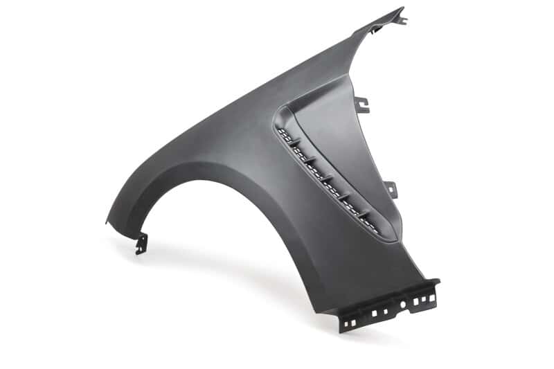 Anderson Composites — Anderson Composites 18-19 Ford Mustang Type-ST Fiberglass Front Fenders (Pair) - view 4