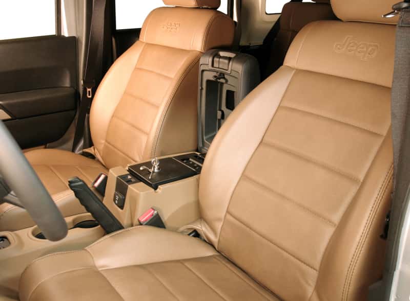 Tuffy Products — Tuffy 11-18 Jeep Wrangler Console Safe W/ Keyed Lock
Console Safe - view 2