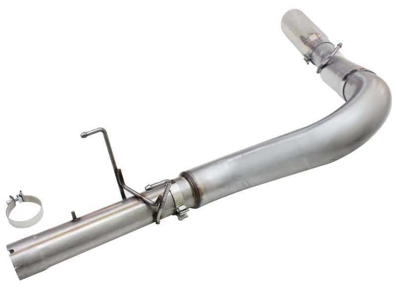 aFe — aFe MACHForce XP Exhaust Large Bore 5in DPF-Back Alu. 13-15 Dodge Trucks L6-6.7L (td) *Polish Tip
DPF-Back Exhaust - view 2
