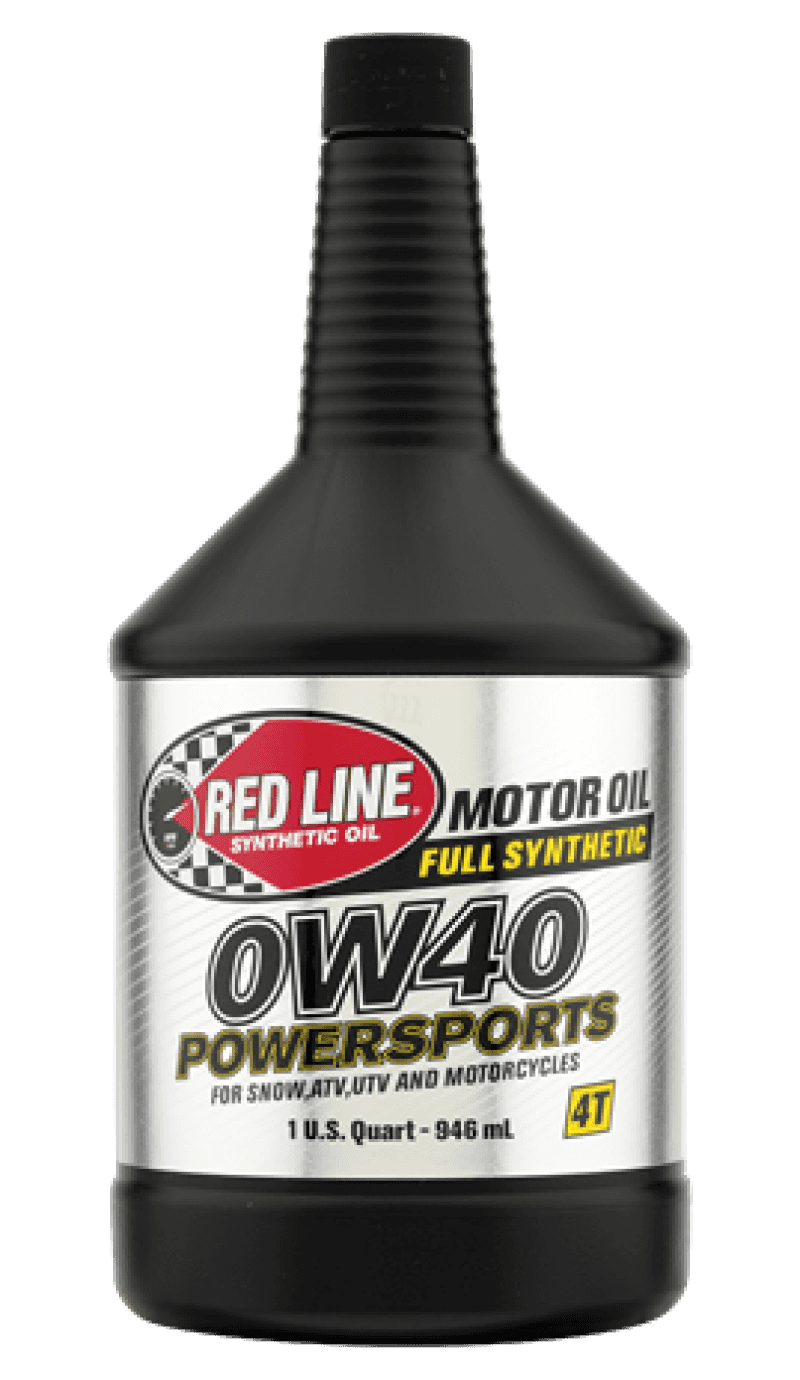 Red Line — Red Line 0W40 Motor Oil Quart (For Four-Stroke Dirt Bikes/ATVs/Powersports Applications) - view 2