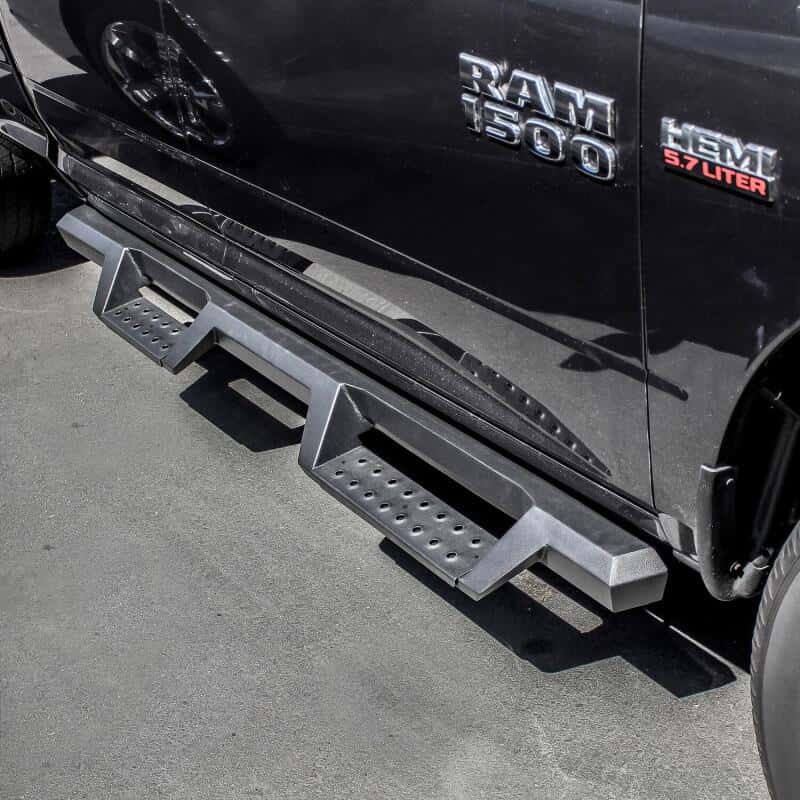 Westin — Westin/HDX 09-18 Dodge/Ram 1500 Quad Cab Drop Nerf Step Bars - Textured Black
Nerf/Step Bar - view 5