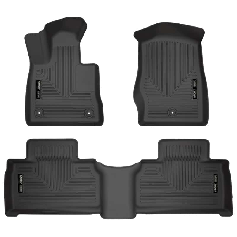 Husky Liners — Husky Liners 2020 Ford Explorer Weatherbeater Black Front & 2nd Seat Floor Liners
Floor Liners - view 1