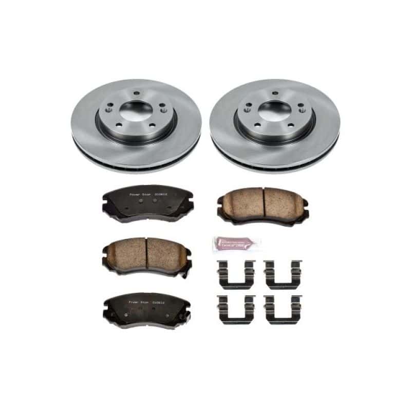 PowerStop — Power Stop 07-10 Hyundai Elantra Front Autospecialty Brake Kit - view 1