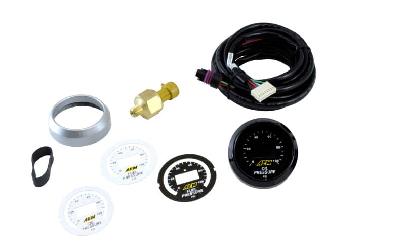 AEM — AEM 52mm Pressure (Oil or Fuel) Digital Gauge
Classic Digital Fuel
Digital Gauge - view 1