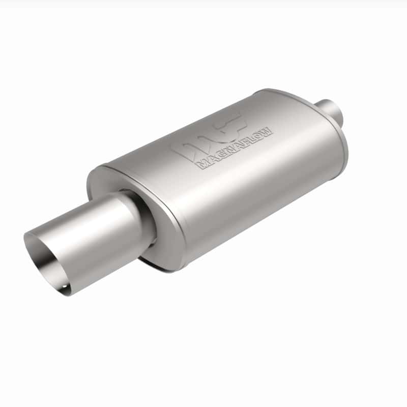 Magnaflow — MagnaFlow Muffler W/Tip Mag SS 14X5X8 2.25/4.
Straight Through - view 7