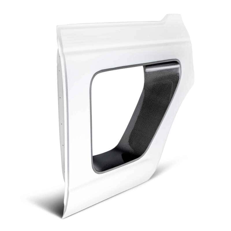 Anderson Composites — Anderson Composites 21-22 Ford Bronco 4DR Fiberglass Rear Doors (Pair) w/ CF Inserts - Off Road - view 2