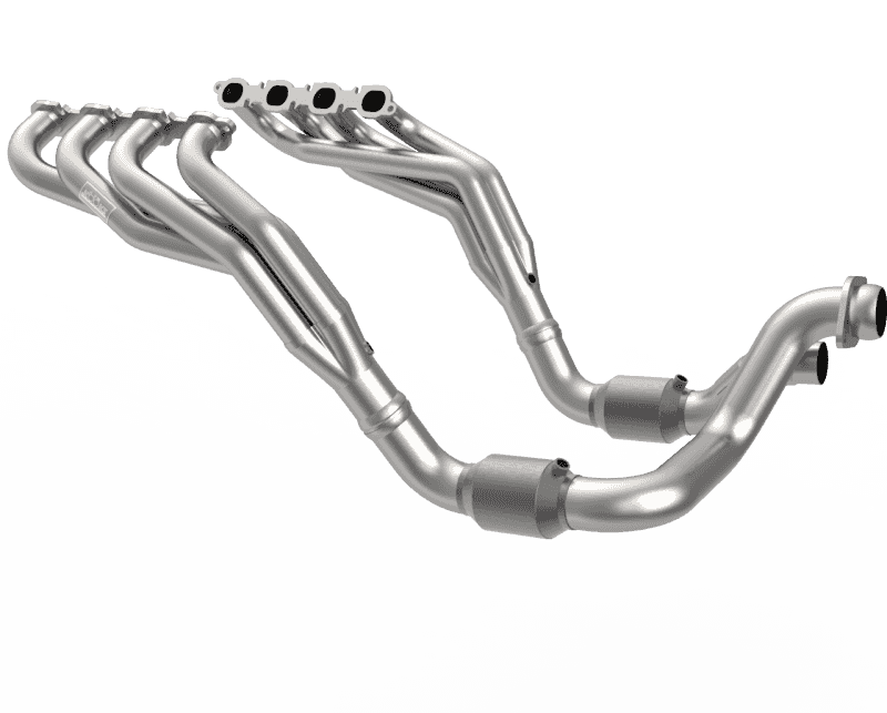 Kooks Headers — Kooks 20-22 Ford F250 7.3L V8 / Ford F350 7.3L V8 1-7/8in x 3in SS Headers w/ H.O. Green Catted Conn
Header & Conn. Kit
Header/Conn. Kit - view 2