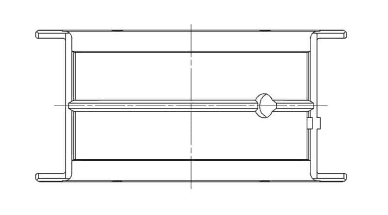 ACL — ACL Chevrolet V8 400 Race Series Standard Size Main Bearing Set - view 6