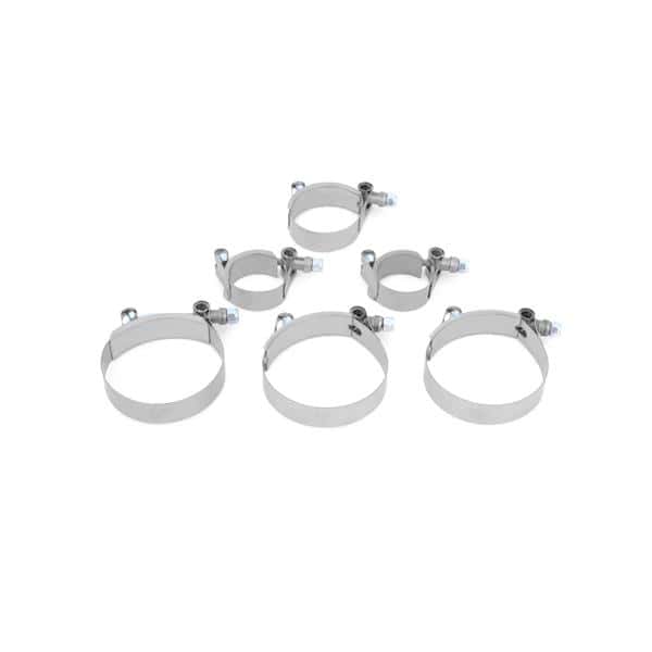Mishimoto — Mishimoto Subaru 02-07 WRX/04-07 STi Top-Mount Intercooler Kit - Silver/Black Hoses - Not For iRHD - view 6