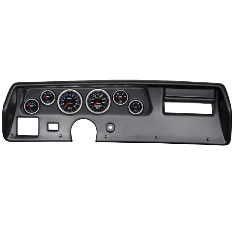 AutoMeter — Autometer Cobalt 70-72 Chevelle SS/El Camino Dash Kit 6pc Tach / MPH / Fuel / Oil / WTMP / Volt
GA KT CHEV SS 70-72C - view 1