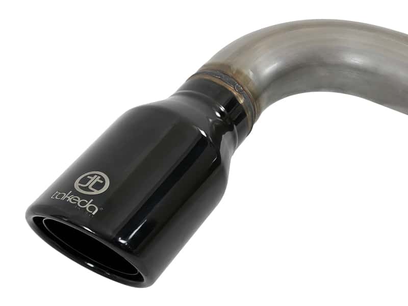 aFe — aFe Takeda 3-2.5in 304 SS Cat-Back Exh System w/Black Tips 2018 Hyundai Elantra GT Sport I4-1.6L (t)
Cat-Back Exhaust - view 2