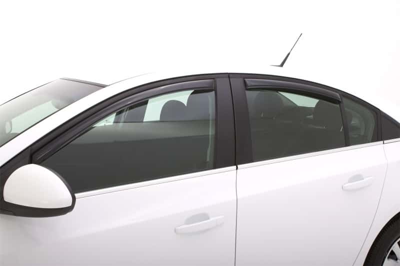 AVS — AVS 11-15 Chevy Cruze Ventvisor In-Channel Front & Rear Window Deflectors 4pc - Smoke
IN-CHANNEL VENTVISOR
Side Window Vent - view 3