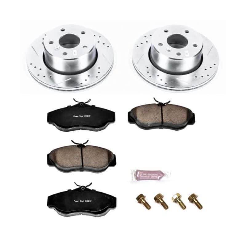 PowerStop — Power Stop 99-04 Land Rover Discovery Front Z23 Evolution Sport Brake Kit - view 1