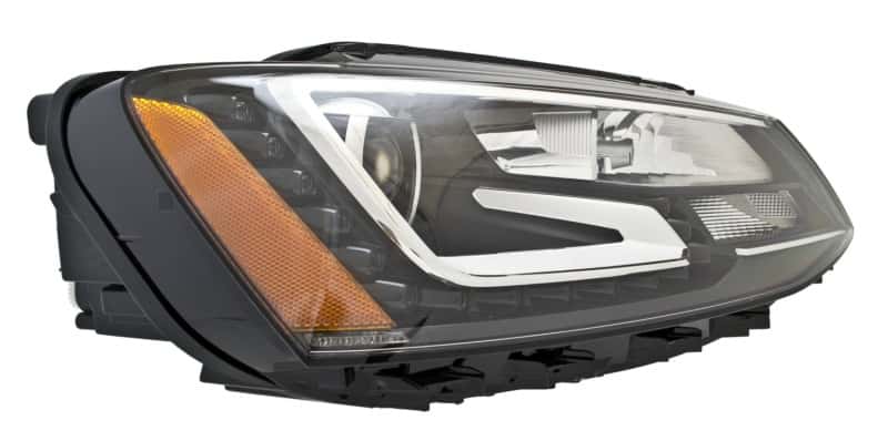Hella — Hella 2013-2014 Volkswagen Jetta Headlight Assembly
Headlight Assy LH - view 14