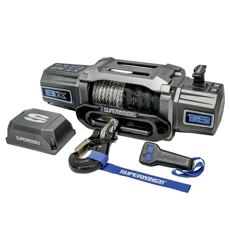 Superwinch — Superwinch 12000 LBS 12V DC 3/8in x 80ft Synthetic Rope SX 12000SR Winch - Graphite
Winch - view 28