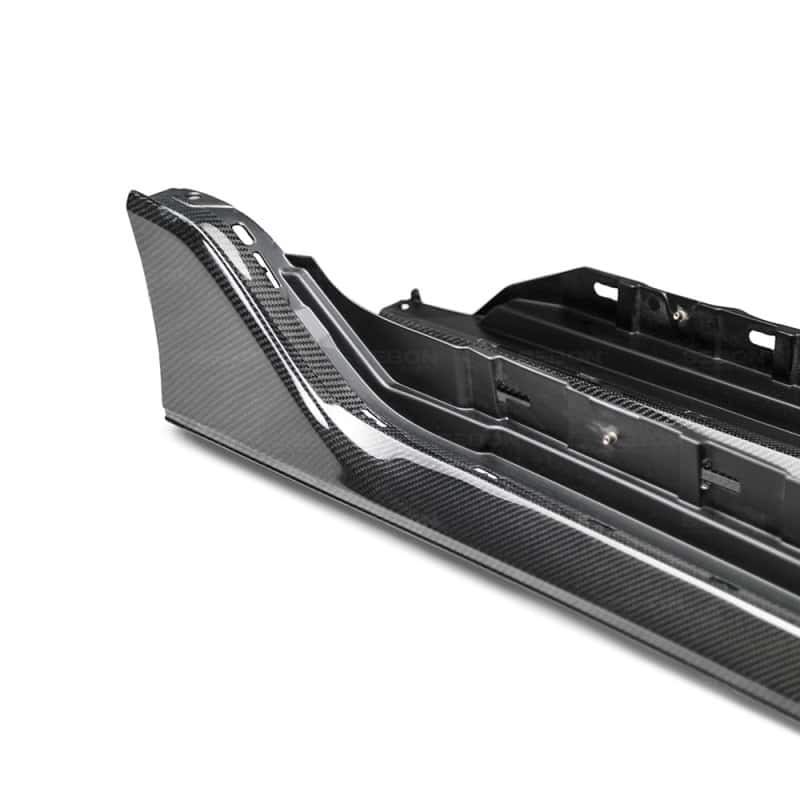 Seibon — Seibon 2017 Honda Civic Type R OEM Carbon Fiber Side Skirts - view 4