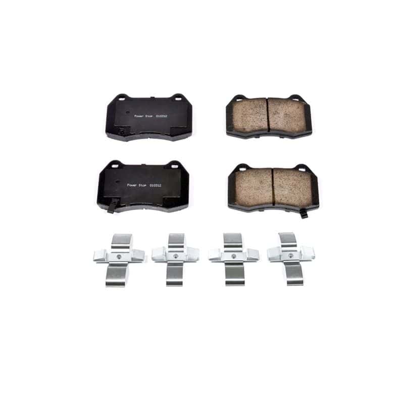 PowerStop — Power Stop 03-04 Infiniti G35 Front Z17 Evolution Ceramic Brake Pads w/Hardware
Z17 Brake Pads - view 1