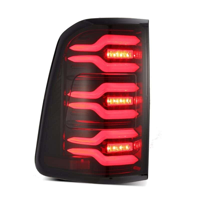 AlphaRex — AlphaRex 19-21 Dodge Ram 1500 Luxx-Series LED Tail Lights Black/Red w/Activ Light/Seq Signal
Taillight Assembly - view 5