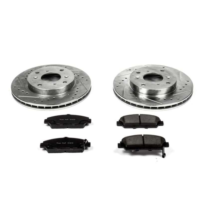 PowerStop — Power Stop 92-96 Honda Prelude Front Z23 Evolution Sport Brake Kit - view 1