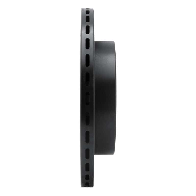R1 Concepts — R1 91-93 Dodge STEALTH Rear Right Drilled & Slotted Black Brake Rotor
R1 Brake Rotor Drill - view 3