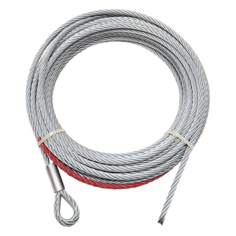 Superwinch — Superwinch Wire Winch Rope 29/64in Dia x 85ft for Talon 14/18K Tiger Shark 18K
Winch Rope - view 1