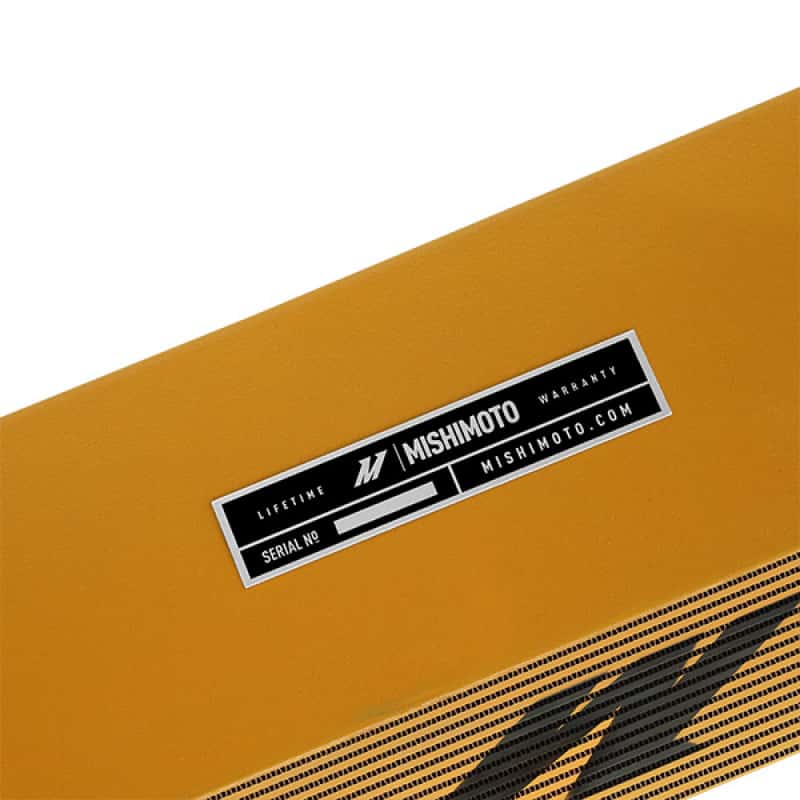 Mishimoto — Mishimoto 2013+ Ford Focus ST Gold Intercooler w/ Polished Pipes - view 6