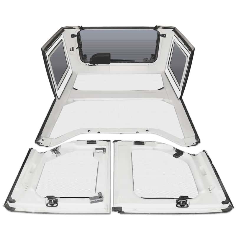 DEI — DEI 11-18 Jeep Wrangler JK 4-Door Boom Mat Complete Headliner Kit - 6 Piece - White
Sound Dampening Kit - view 5
