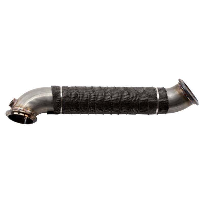 Wehrli — Wehrli 11-15 Chevrolet 6.6L LML Duramax 3in Stainless Down Pipe (V-Band Style)
Down Pipe 11-15 SS - view 1