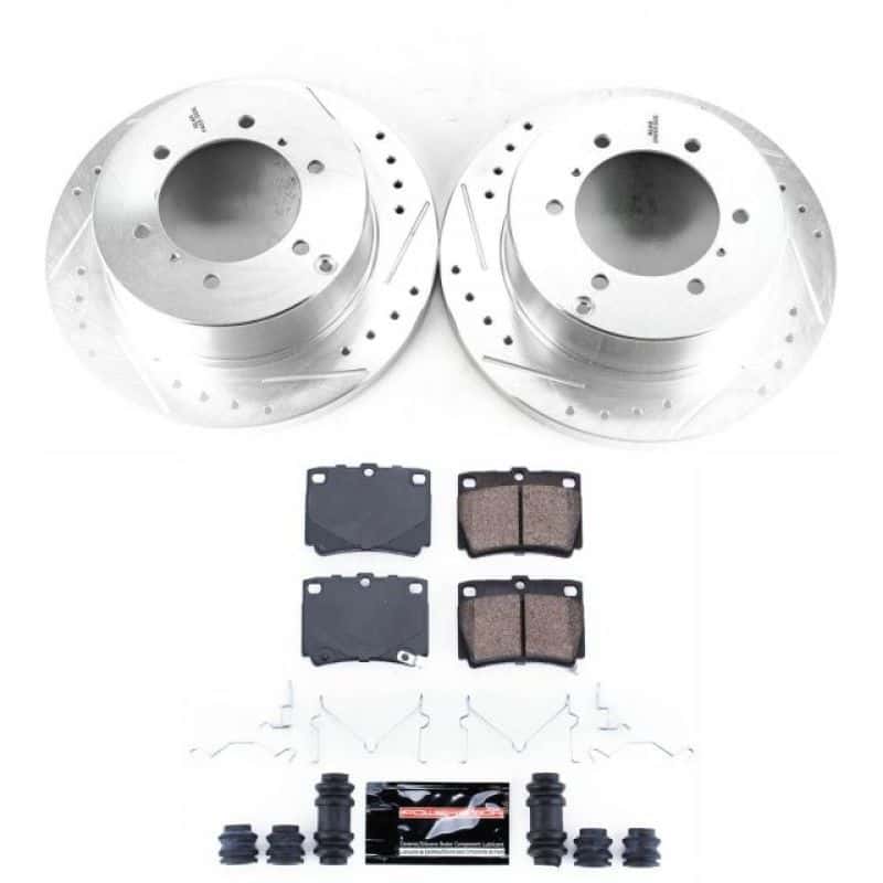 PowerStop — Power Stop 97-04 Mitsubishi Montero Sport Rear Z23 Evolution Sport Brake Kit - view 1