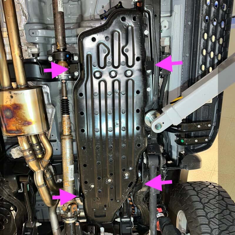 Rival 4x4 — Rival 2024-2026 Ford Ranger Raptor  Aluminum Gas Tank Skid Plate
Gas Tank Skid Plate - view 9