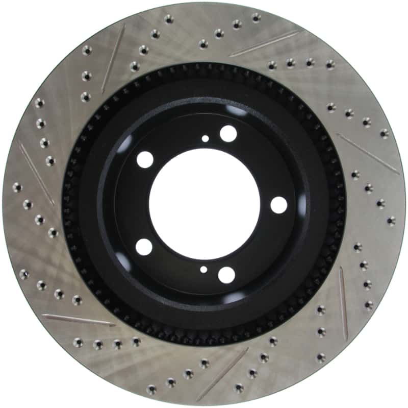 Stoptech — StopTech 07-09 Toyota Tundra / 08-09 Toyota Sequoia Front Left Slotted & Drilled Rotor
Disc Brake Rotor
Slot/Drill Rotor - view 5