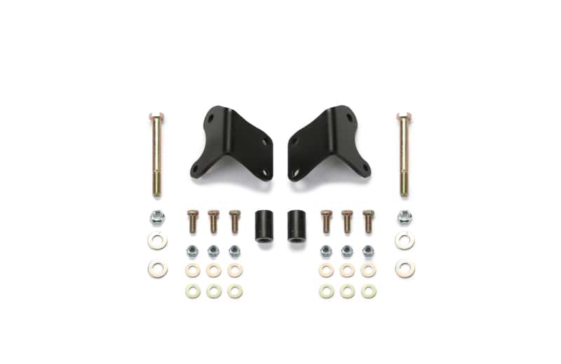 Fabtech — Fabtech 07-18 Jeep JK 4WD Front Lower Shock Mount Relocation Brackets
FR LWR SHK MNT RELOC
Shock Absorber Mount - view 1