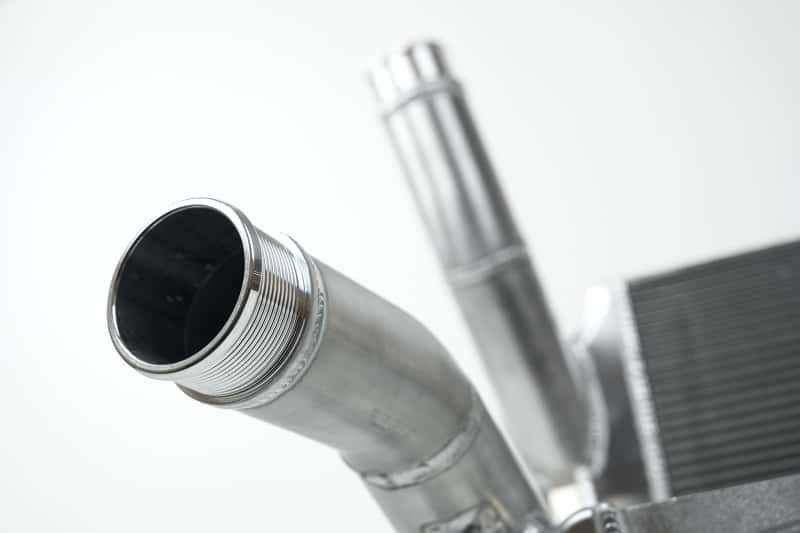 CSF — CSF 2020+ Audi SQ7 / SQ8 High Performance Intercooler System - Raw Aluminum
CSF Intercooler - view 6