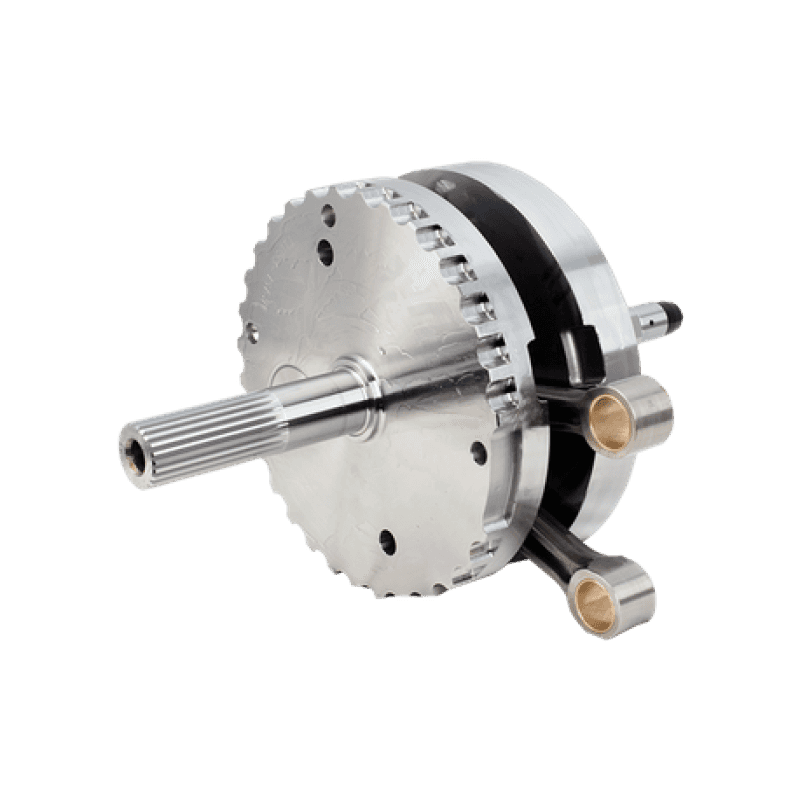 S&S Cycle — S&S Cycle 2007+ BT 4-3/8in Stroke Flywheel Assembly w/o Sprocket Shaft Bearing Race - view 2