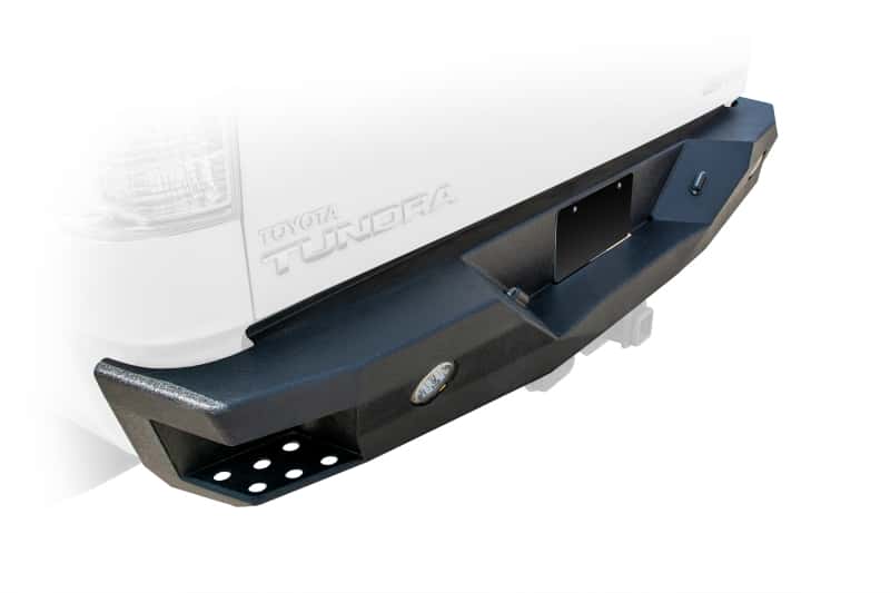 DV8 Offroad — DV8 Offroad 07-13 Toyota Tundra Rear Bumper Winch Ready - Black Powdercoat - view 4