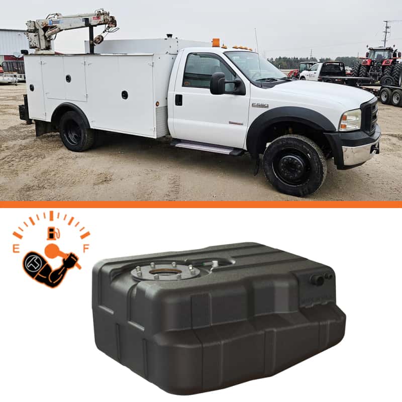 Titan Fuel Tanks — Titan Fuel Tanks 99-10 Ford F-350/F-450 Narrow Frame (PS-191) 40 Gallon After-Axle Utility Fuel Tank
Liquid Transfer Tank - view 7