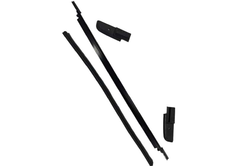 Rampage — Rampage 2018+ Jeep Wrangler JL (2 & 4 Door) Soft Top Tailgate Bar - Black - view 1