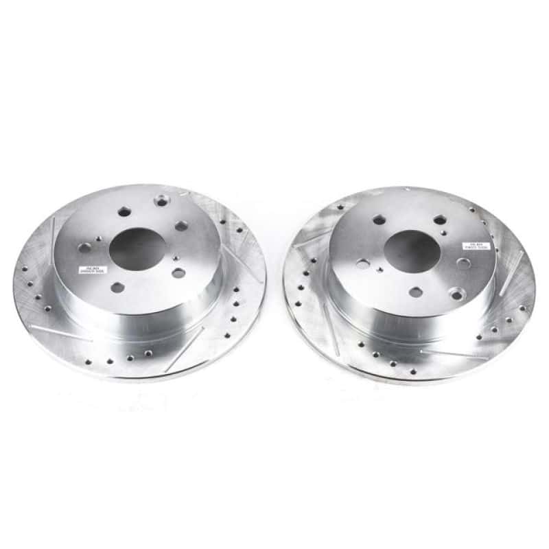PowerStop — Power Stop 09-10 Pontiac Vibe Rear Evolution Drilled & Slotted Rotors - Pair
PowerStop XPR - view 1