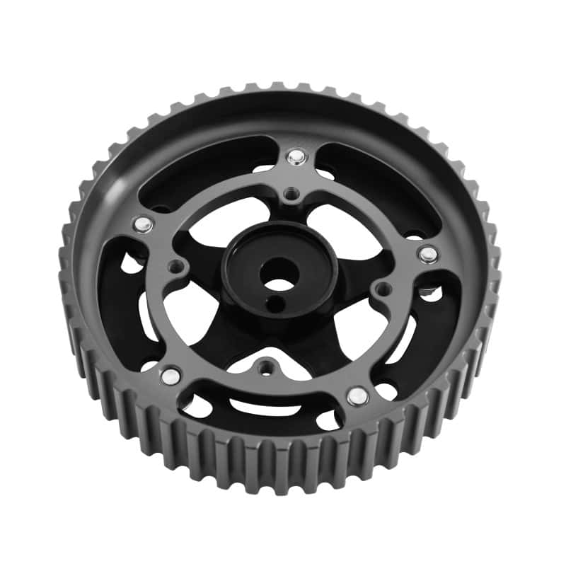 AEM — AEM 4G63/T Black Tru-Time Cam Gear
Adjustable Cam Gear
Tru-Time Cam Gear - view 4