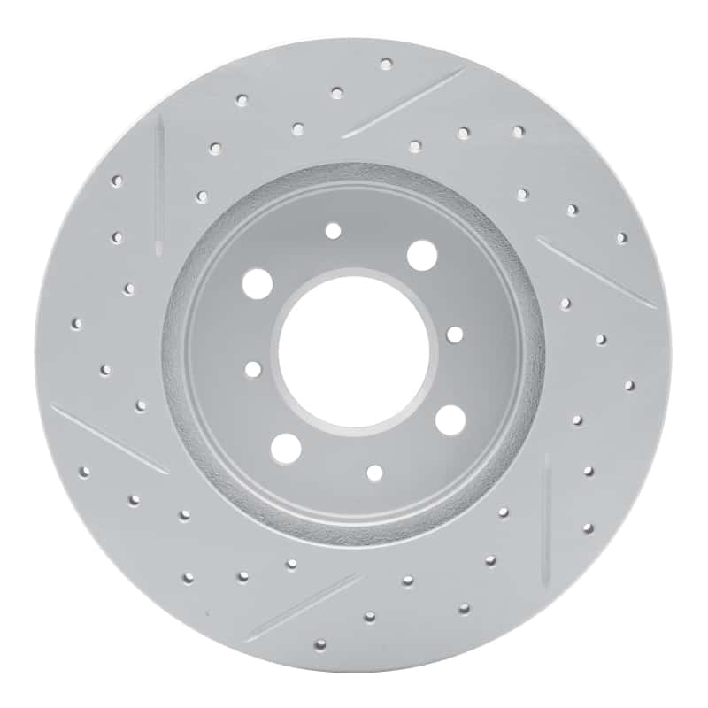 R1 Concepts — R1 12-15 Scion Iq Front Right Drilled & Slotted Geo-Carbon Rotor - view 5