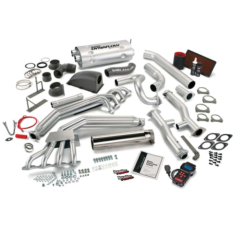 Banks Power — Banks Power 05-08 GM 8.1L Mh-W24 (R-Exit) PowerPack System W/AutoMind
Power/Efficiency Sys
PowerPack Bundle - view 1