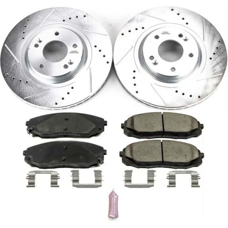 PowerStop — Power Stop 15-19 Kia Sedona Front Z23 Evolution Sport Brake Kit - view 1