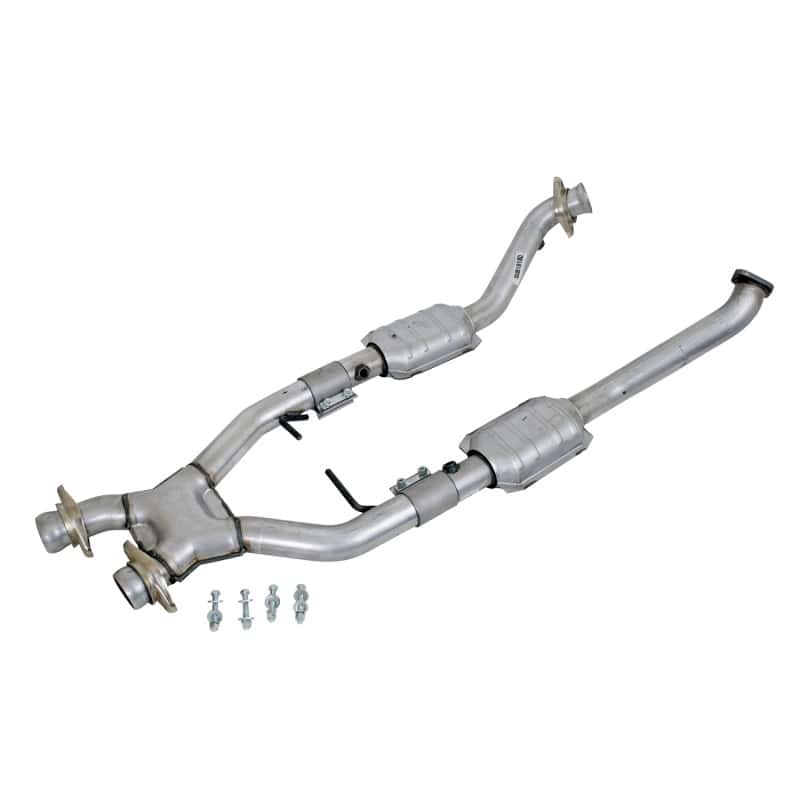 BBK — BBK 96-98 Mustang 4.6 Cobra High Flow X Pipe With Catalytic Converters - 2-1/2
ExhstCrossoverPipe
Exhaust Pipes - view 1