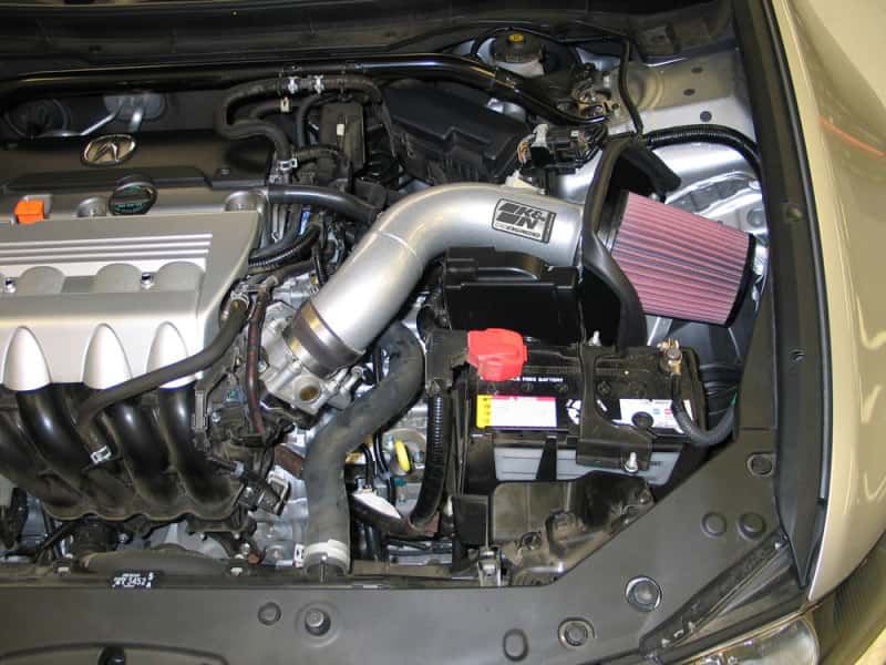K&N Engineering — K&N 09 Acura TSX 2.4L Silver Typhoon Intake
Performance Air Inta
Air Intake System - view 6