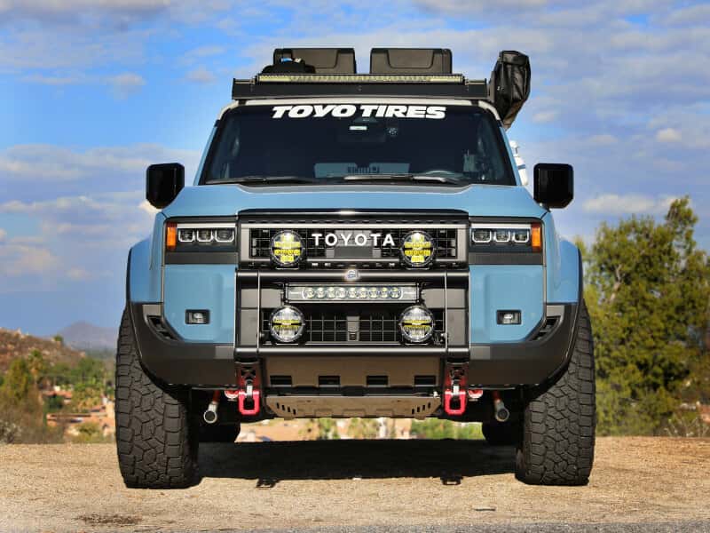 aFe — aFe 2024+ Toyota Land Cruiser (J250) L4 2.4L Terra Guard Bull Bar w/ RIGID Lights
Terra Guard Bull Bar - view 4