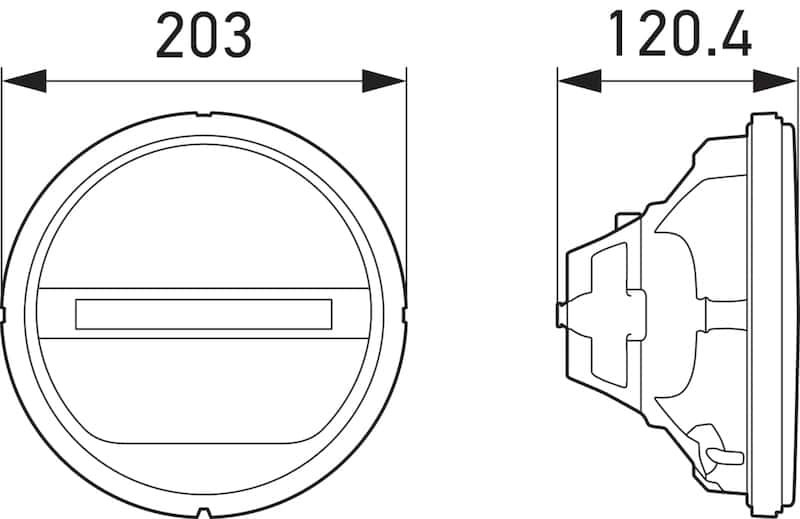 Hella — Hella Headlamp INSERT GR 1F8
HdLtAssembly - view 13